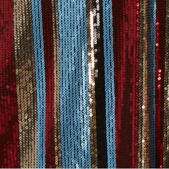 As U Wish Juniors Sequin Strap Tank Dress Medium - Picture 9 of 10